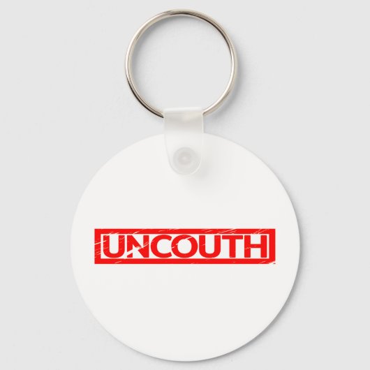 Uncouth Stamp Sleutelhanger (Voorkant)