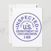 UNCUT BRIEFKAART (Voorkant / Achterkant)