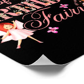 Uncy Of The Birthday Fairy Little Girl Magical Fam Poster (Hoek)