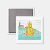 ..und dann war Vibhu Feuer und Flamme - Buchcover Magneet (Voorkant / Achterkant)