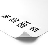 Und jetzt geht's los - poster (Hoek)