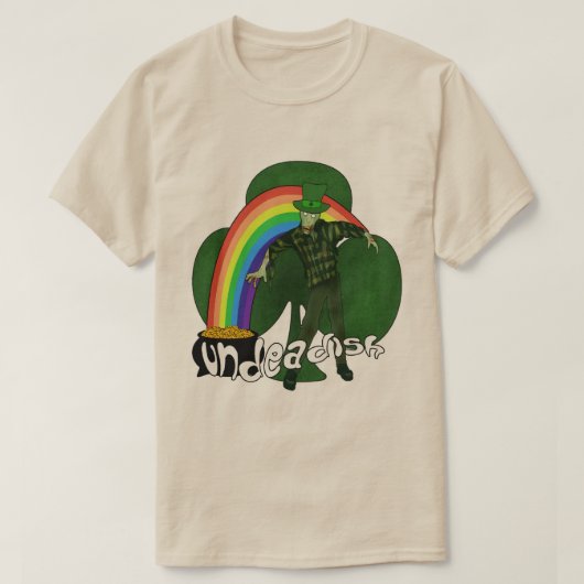 Undadish Zombie St Patricks Day T - shirts (Design voorkant)