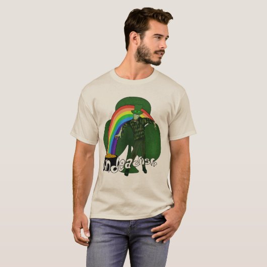 Undadish Zombie St Patricks Day T - shirts (Voorkant volledig)