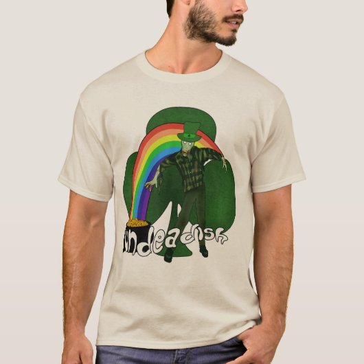 Undadish Zombie St Patricks Day T - shirts (Voorkant)