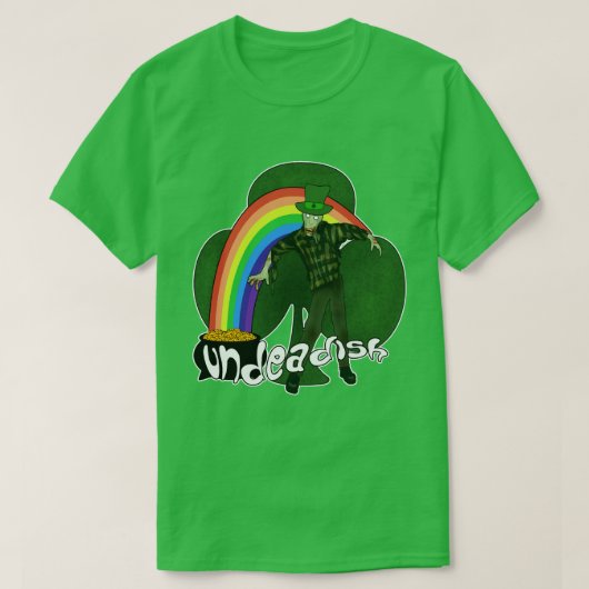 Undadish Zombie St Patricks Day T - shirts (Design voorkant)
