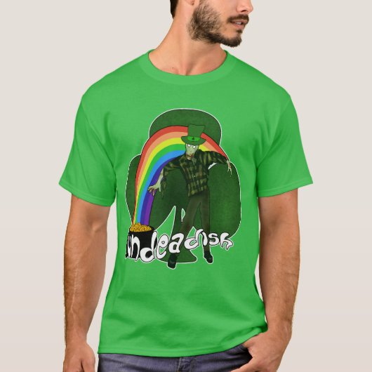 Undadish Zombie St Patricks Day T - shirts (Voorkant)