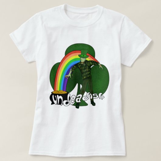 Undadish Zombie St Patricks Day T - shirts (Design voorkant)