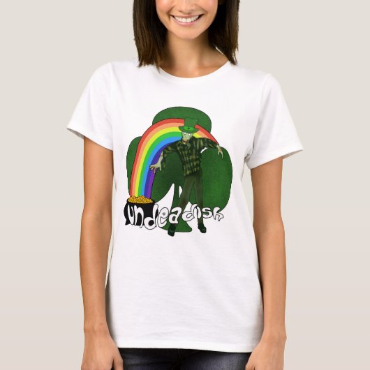 Undadish Zombie St Patricks Day T - shirts (Voorkant)