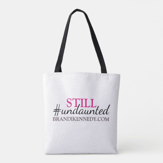 Undaunted CREST (niet-ontmoedigde publicaties) Tote Bag (Achterkant)