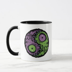 Undead Harmony: Zombie Yin Yang Symbool Mok