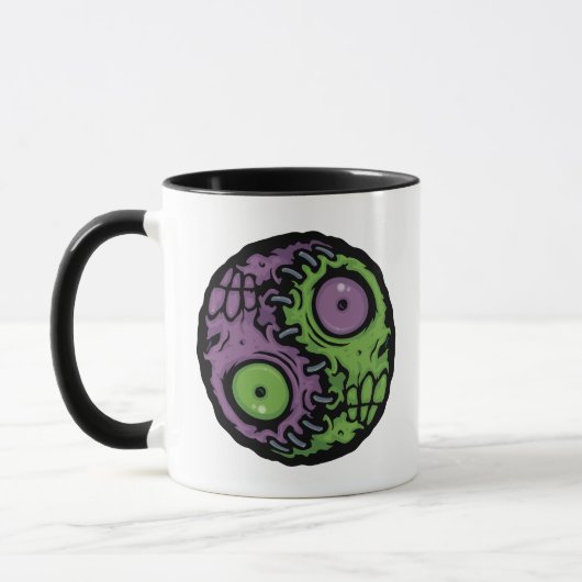 Undead Harmony: Zombie Yin Yang Symbool Mok (Links)