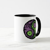 Undead Harmony: Zombie Yin Yang Symbool Mok (Voorkant rechts)