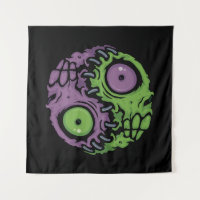 Undead Harmony: Zombie Yin Yang Symbool