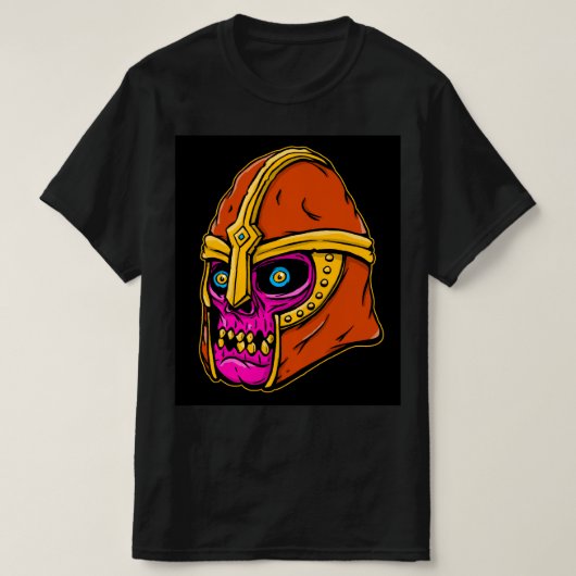 Undead Helmet Soldier T-shirt (Design voorkant)