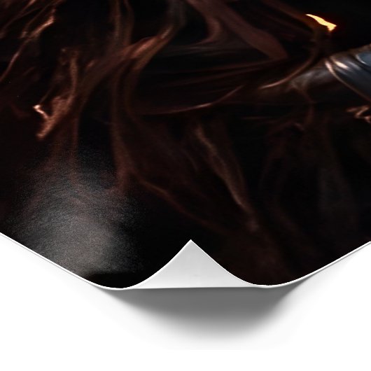 Undead Skelet Mage Perfect Poster (Hoek)