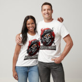 Undead & Unbroken Dark Skull Horror Gothic Art T-shirt (Unisex)