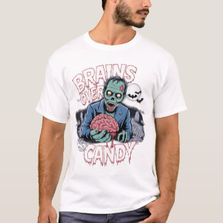 Undead & Unstoppable beroemd gemaakt door Zombie H T-shirt