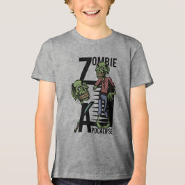 Undead Uprising: de schaduwen van de Apocalyps Tri-Blend Shirt