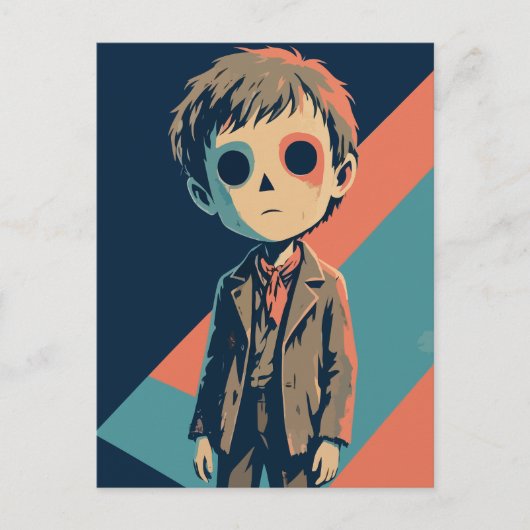 Undead Wanderer Feestdagenkaart (Voorkant)