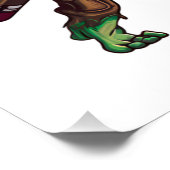 Undead Zombie Artistry Perfect Poster (Hoek)