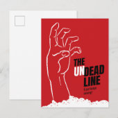 Undeadline - poster voor horrorfilms briefkaart (Voorkant / Achterkant)