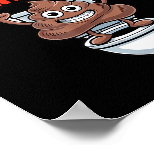 Undefeated Mive Dump Di Toilet Clogging Chamon Poster (Hoek)