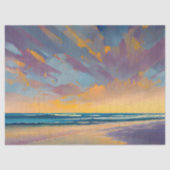 “Under a majestic sky”. Tissuepapier (Voorkant)