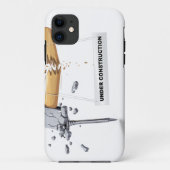 Under Construction Case-Mate iPhone Case (Achterkant)