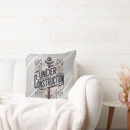 Under Construction Kussen (Bank)