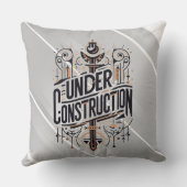 Under Construction Kussen (Achterkant)