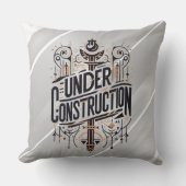 Under Construction Kussen (Voorkant)