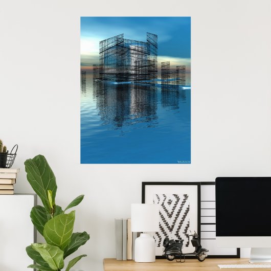 Under Construction Poster (Thuiskantoor)