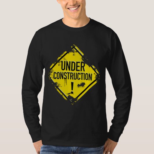 UNDER CONSTRUCTION T-SHIRT (Voorkant)