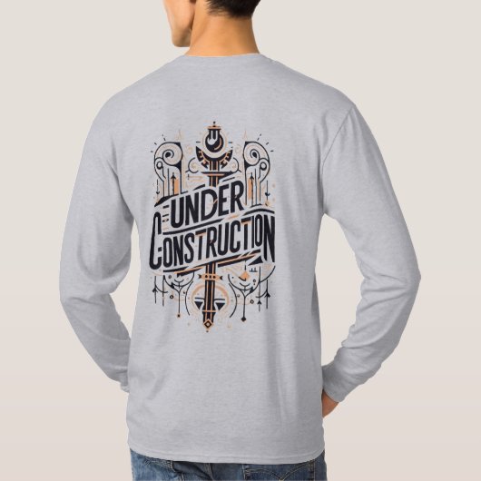 Under Construction T-shirt (Achterkant)