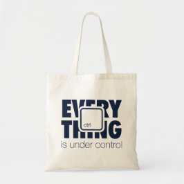 Under ctrl tote bag