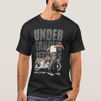 Under Ground Riders Grafische T-shirt – Vintage Bi
