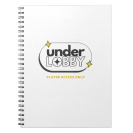 Under Lobby Spelerstoegang Design Notitieboek