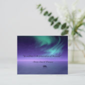 Under magic skies briefkaart (Staand voorkant)