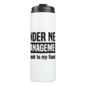 Under New Management Mug Thermosbeker (Voorkant)