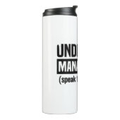 Under New Management Mug Thermosbeker (Gedraaid links)