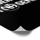 Under New Management Narcotics Anonymous Design  Poster (Hoek)