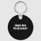 Under New Management Narcotics Anonymous Design Sleutelhanger (Voorkant)