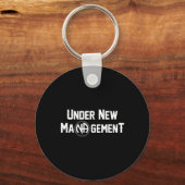 Under New Management Narcotics Anonymous Design  Sleutelhanger (Voorkant)