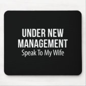 Under New Management - Speak To My Wife -  Muismat (Voorkant)