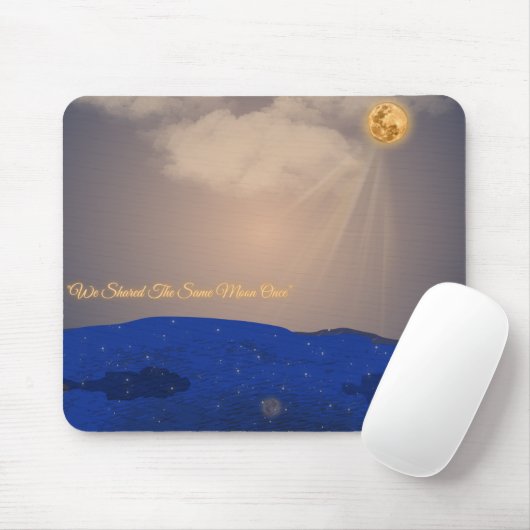 Under One Moon_ Mousepad Muismat (Met muis)