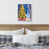 Under the Christmas Tree Canvas Afdruk (Insitu (Slaapkamer))