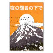 under the glow of the evening kaart (Voorkant)