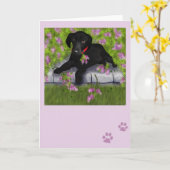 Under the Lilacs Kaart (Gele Bloem)