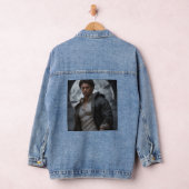 "Under the Night Sky: A Boy's Solitary Vigil" Denim Jacket (Hangar)