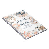 Under The Sea Animals Baby Shower Shower Guest  Notitieboek (Rechterzijde)